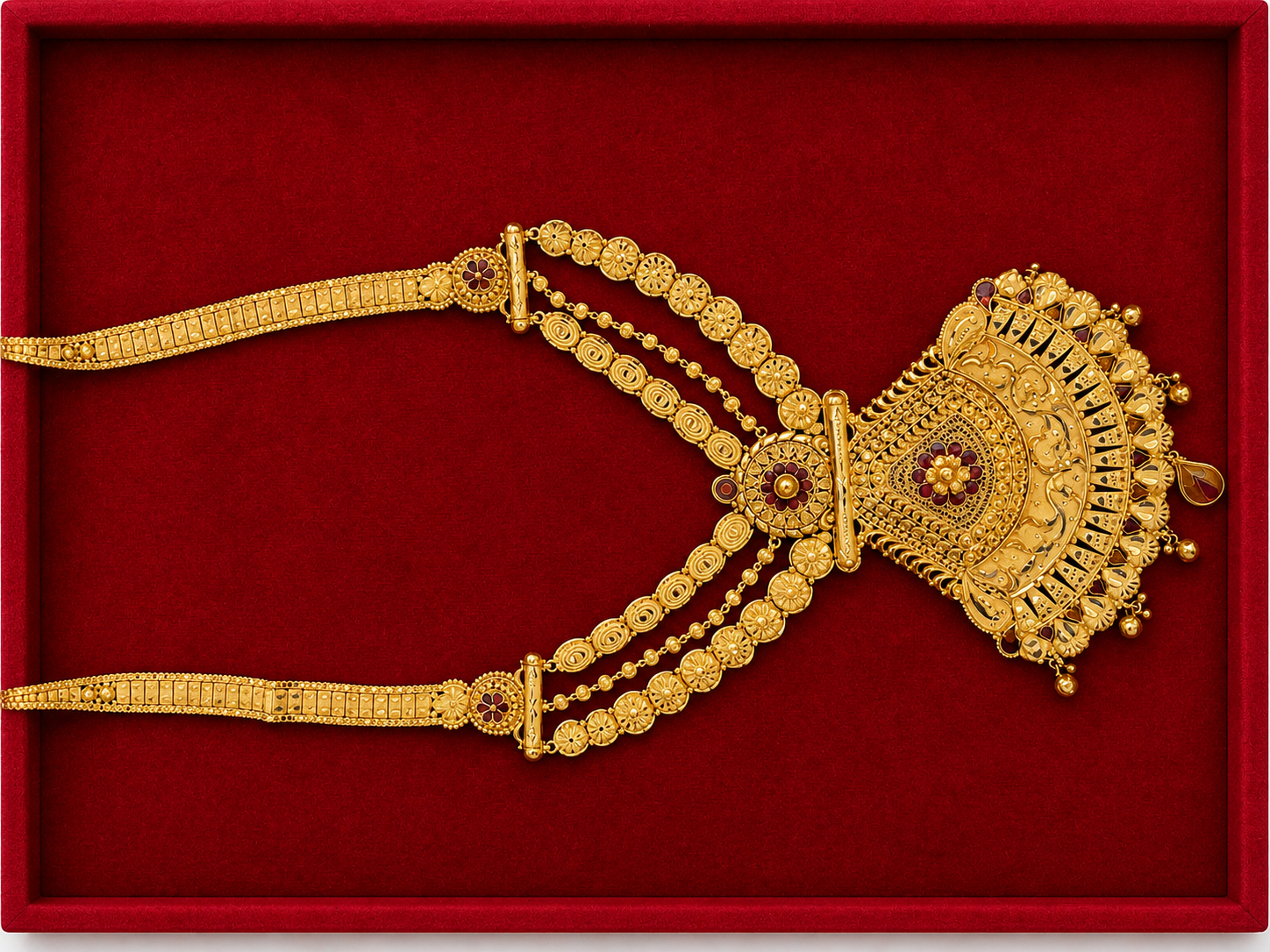    Designer Temple Rani 