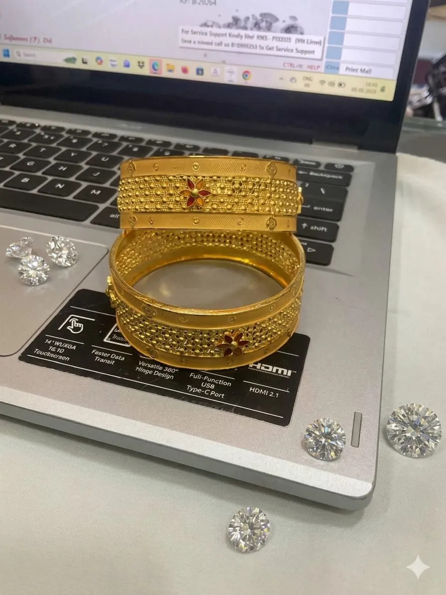 Gold Kada - View 2
